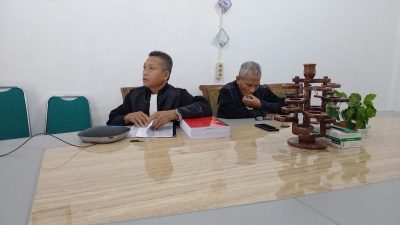 Sidang Perdana Kasus Dugaan Korupsi Oknum Pasutri Anggota Polres Blora Digelar Secara Online