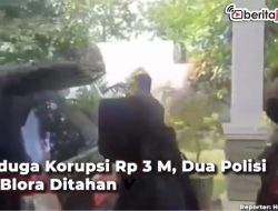 [Video] Suami Istri Oknum Polisi di Blora Ditahan, Diduga Korupsi di Samsat