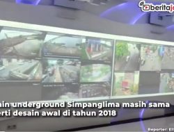 [Video] Proyek Underground Simpanglima Dibangun Tahun Depan