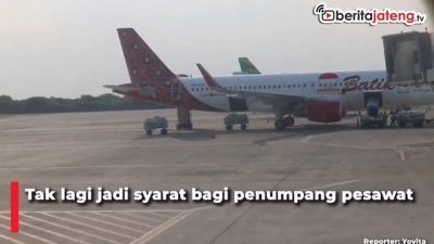 [Video] Syarat PCR Bagi Penumpang Pesawat Dihapus