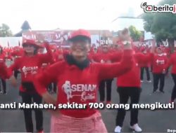 [Video] 70 Ribu Orang Ikuti Senam Sicita PDIP di Jateng