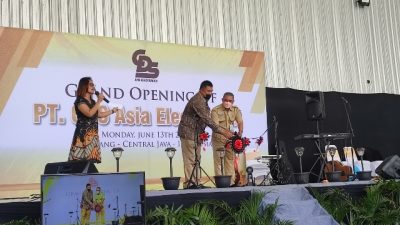 Grand Opening PT CDS Asia Electronics Bukti Investasi Kota Semarang Mulai Menggeliat