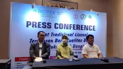 PT Biotek Farmasi Indonesia Launching Dua Obat Tradisional Antivirus dan Autoimun