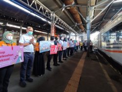 KAI Kampanye Cegah Kekerasan Seksual di 14 Stasiun Secara Serentak