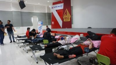 Astra Motor Jateng Gelar Donor Darah Rayakan Hari Jadi Astra Motor ke-52