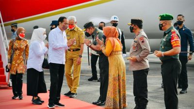 Pangdam IV/Diponegoro Pimpin Pengamanan Kunjungan Presiden RI di Batang