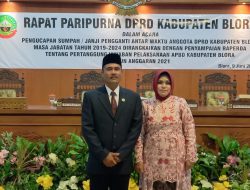 45 Kursi Anggota DPRD Kabupaten Blora Terisi 