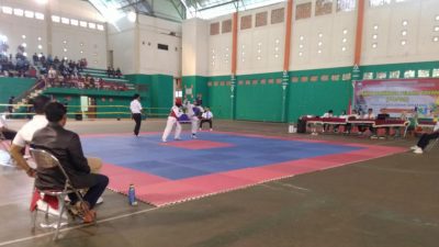 Semarak Pertandingan di Hari Terakhir Popda 2022 Cabor Taekwondo
