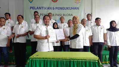 Kembali Jabat Ketum Pengkab PASI Blora, Setiyono Tercatat Memimpin 8 Periode 