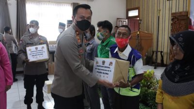 Jelang Hari Bhayangkara, Polres Blora Gelar Anjangsana ke Warakawuri