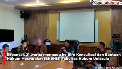 [Video] Ditipu Pengembang, 21 Warga Wadul ke Unissula