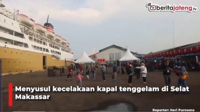 [Video] Kapal Tenggelam di Makassar, KSOP Tingkatkan Pengawasan