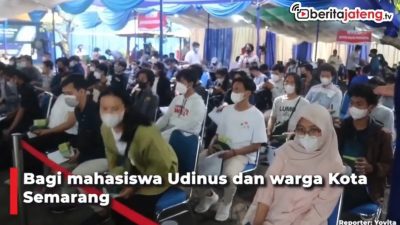 [Video] Kuliah Tatap Muka Dimulai, Ribuan Mahasiswa Divaksin