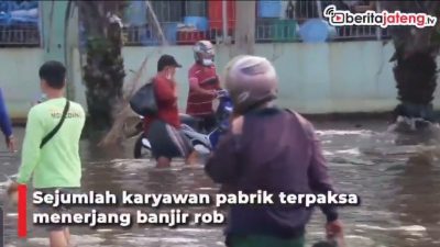 [Video] Banjir Rob Kembali Genangi Semarang