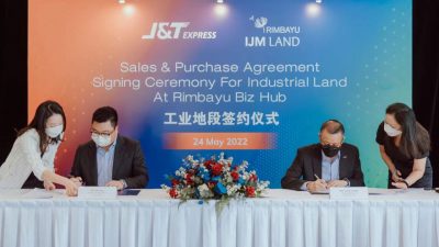 J&T Express Bangun Pusat Logistik Terintegrasi di Malaysia