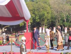 Presiden Jokowi Pimpin Upacara Peringatan HUT Bhayangkara ke-76