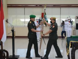 Serah Terima Jabatan Danyonarhanud 15/DBY dan Dandeninteldam IV/Diponegoro