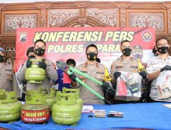 Spesialis Pencuri Tabung Gas Bersubsidi Lintas Daerah Berhasil Dibekuk Satreskrim Polres Jepara