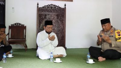 Jalin Sinergitas Dengan Tokoh Agama, Kapolres Demak Kunjungi Ponpes Girikusumo Mranggen