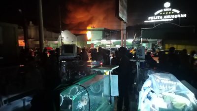 BREAKING NEWS: Pabrik Pupuk Sapotran Utama Mranggen Demak Terbakar