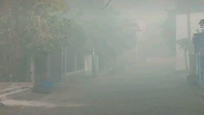 Kabut Asap Kebakaran PT Saprotan Utama Jadi Penyebab Polusi Udara di Semarang