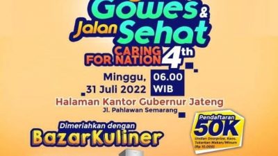 IKA UNDIP dan KAGAMA Selenggarakan Gowes dan Jalan Sehat