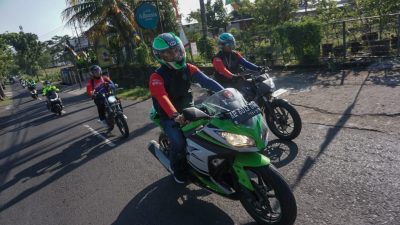 Kendarai Motor, Kemenkumham Jateng Gelar Bakti Sosial di Banjarnegara dan Kebumen