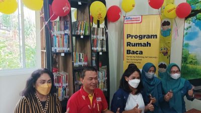 Rumah Baca Masyarakat Jadi Program Alfamart di Hari Anak Nasional 2022