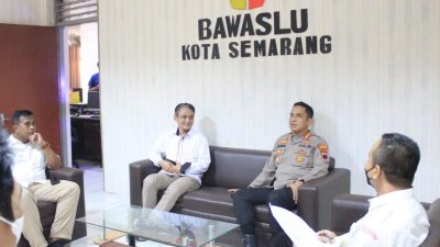 Bawaslu dan Polrestabes Semarang Koordinasikan Kesiapan Pemilu 2024