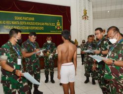 Sidang Pantukhir Penerimaan Calon Bintara TNI AD Harus Adil dan Transparan