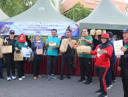 Hasil Program KKN IPB Dipamerkan di CFD Alun-alun Blora