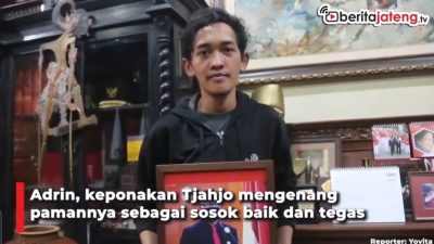 [Video] Keponakan Kenang Tjahjo Kumolo Sosok Baik dan Tegas