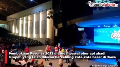 [Video] Menpora Buka Pesonas 2022 di Semarang