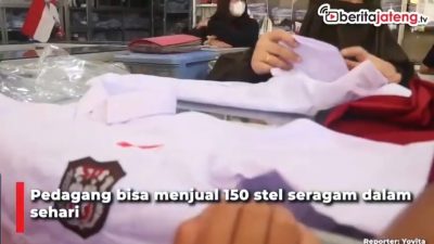 [Video] Seragam SD Banyak Dicari, Penjualan Naik 80 Persen