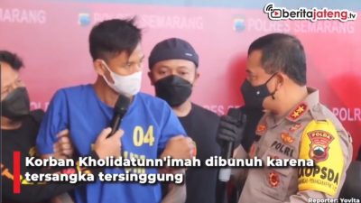[Video] Kasus Mutilasi di Ungaran Terbongkar, Pelakunya Pacar Sendiri
