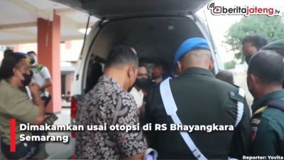 [Video] Pemakaman Kopda Muslimin Tanpa Upacara Militer