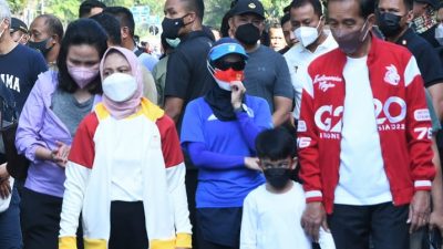 Pangdam IV/Diponegoro Dampingi Presiden RI Car Free Day