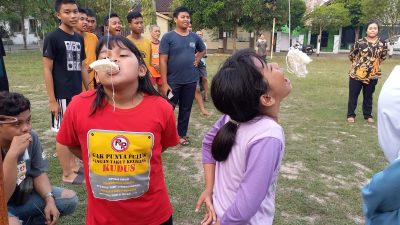 Anak-anak di Blora Antusias Ikuti Lomba Agustusan