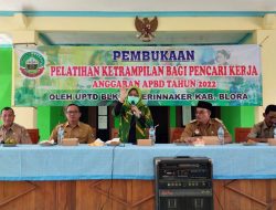 UPTD BLK Diperinnaker Gelar Pelatihan Tekan Angka Pengangguran di Blora