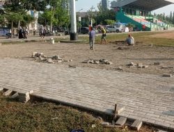 Jelang Porprov 2023, Lapangan Petanque Direnovasi