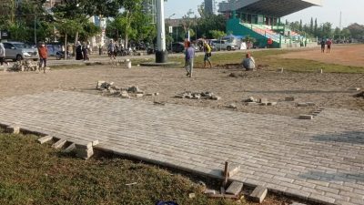 Jelang Porprov 2023, Lapangan Petanque Direnovasi