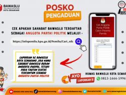 Bawaslu Ajak Masyarakat Cek Data Diri dalam Pendaftaran Parpol