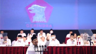 Di Rapimnas, Ketum Gerindra Nyatakan Siap Maju Pilpres 2024