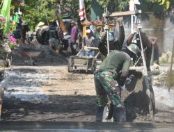 Masyarakat Dukuh Mintreng Bahagia Usai Betonisasi Jalan oleh TMMD Kodim 0716/Demak