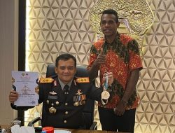 Kapolda Jateng Temui dan Motivasi Anak Asuh Atlet Jateng Berdarah Papua