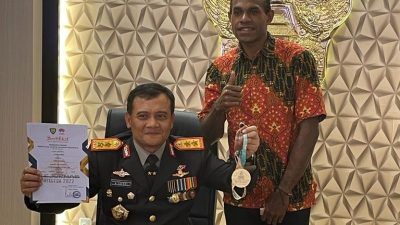 Kapolda Jateng Temui dan Motivasi Anak Asuh Atlet Jateng Berdarah Papua