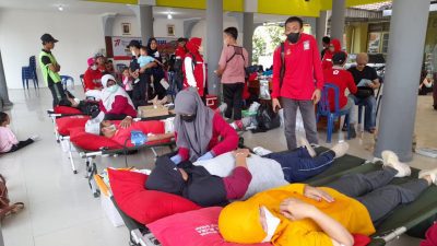 PMI Blora Gelar Donor Darah Semarakkan HUT Kemerdekaan RI