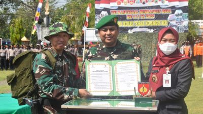 Brigjen TNI Joko Triyanto Resmi Tutup Kegiatan TMMD Reguler ke-114/2022