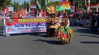Puncak HUT ke 77 RI, Pemkab Blora Gelar Pawai Pameran Pembangunan