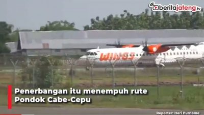 [Video] Wings Air Buka Rute Penerbangan Jakarta-Blora